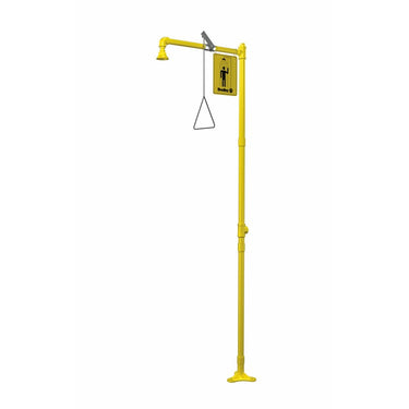 Bradley Free-Standing Drench Shower w/ Plastic Shower Head